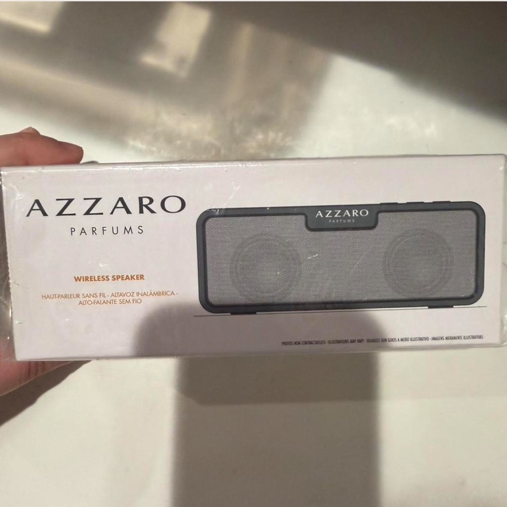 Azzaro Portable Wireless Speaker - Gray